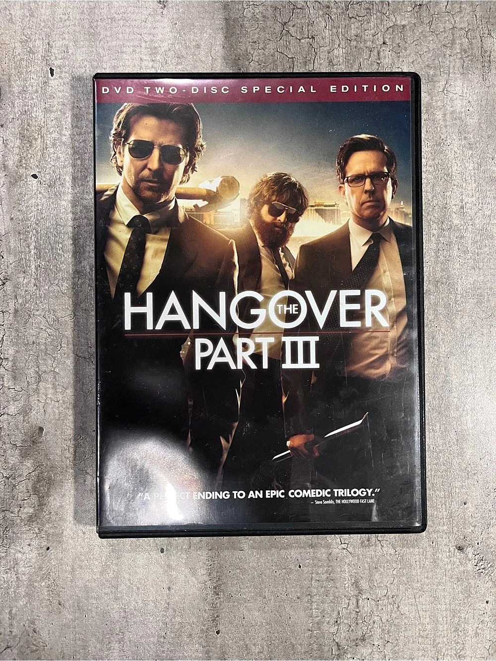 Warner Bros. The Hangover Part III DVD Two-Disc Special Edition. DVD 2-Disc